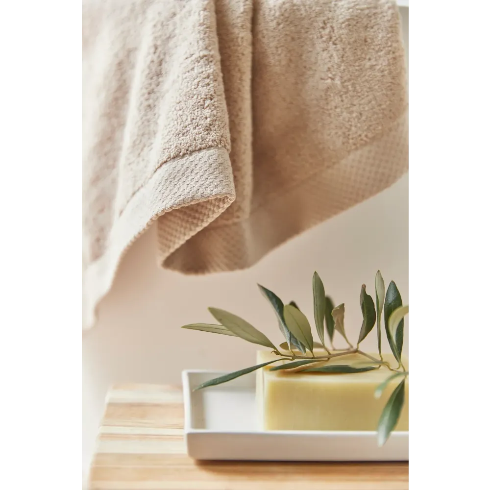 Badhanddoek 50x100 cm (8 stuks) - Luxe hotel kwaliteit - Beige