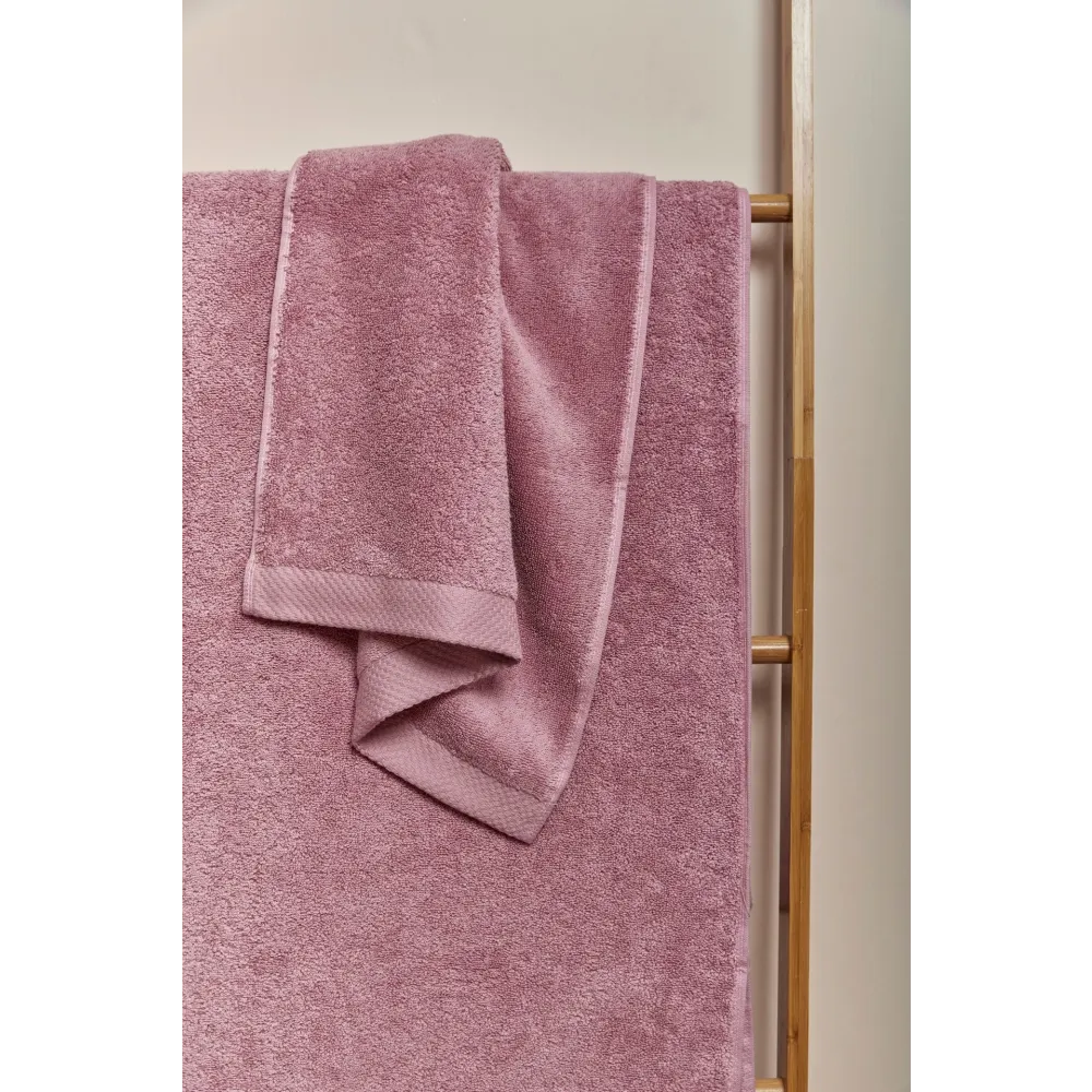Badhanddoek 50x100 cm (8 stuks) - Luxe hotel kwaliteit - Oud Roze