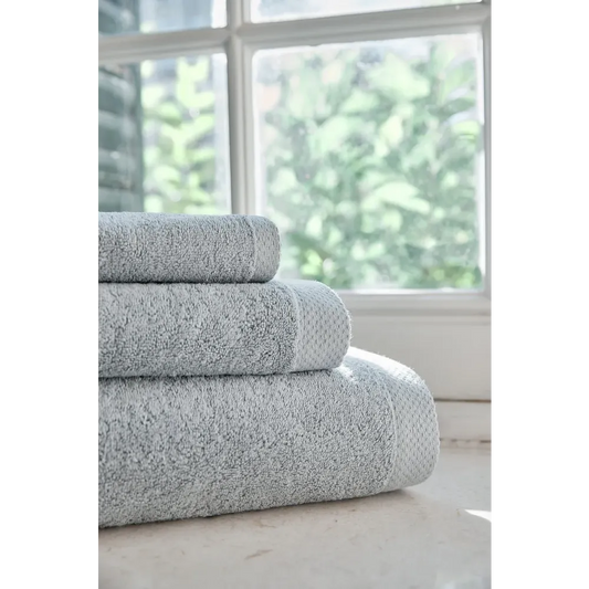 Badhanddoek 50x100 cm (8 stuks) - Luxe hotel kwaliteit - Silver Grey