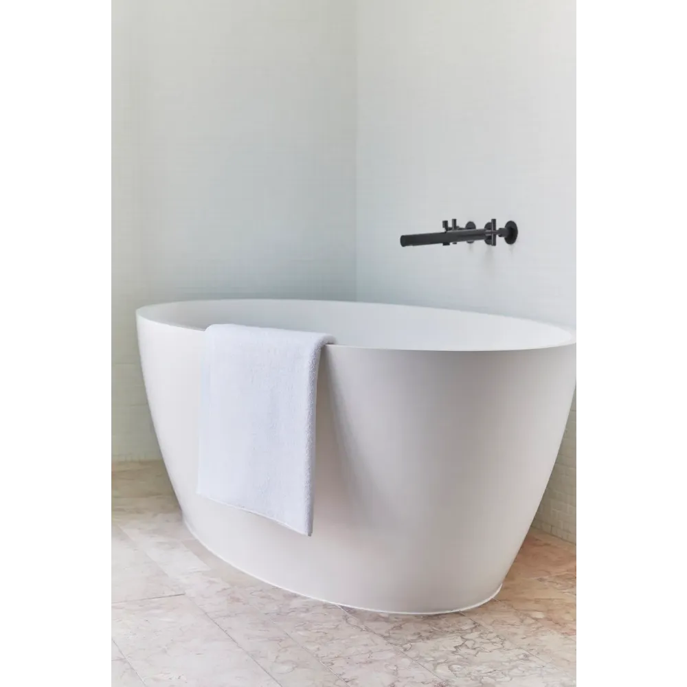 Badhanddoek 50x100 cm (8 stuks) - Luxe hotel kwaliteit - Wit