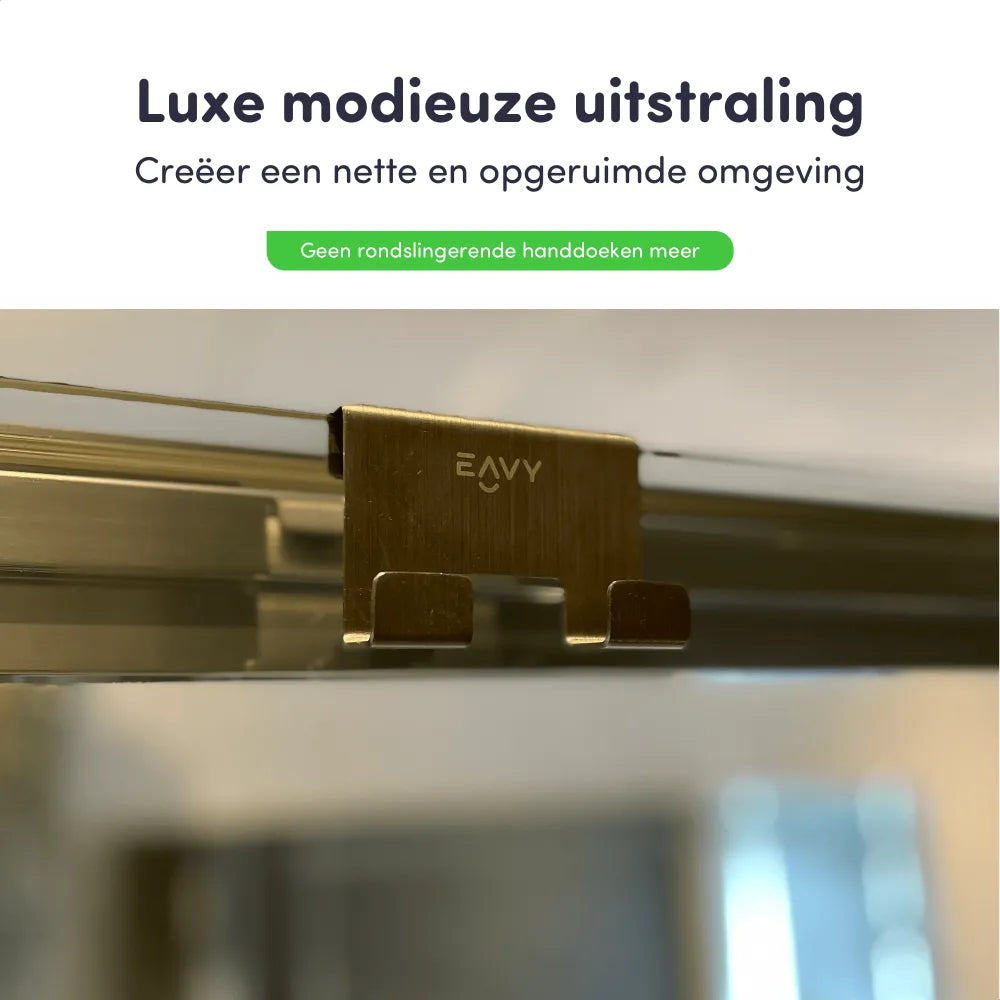 Luxe praktische wandhaak douchehaak