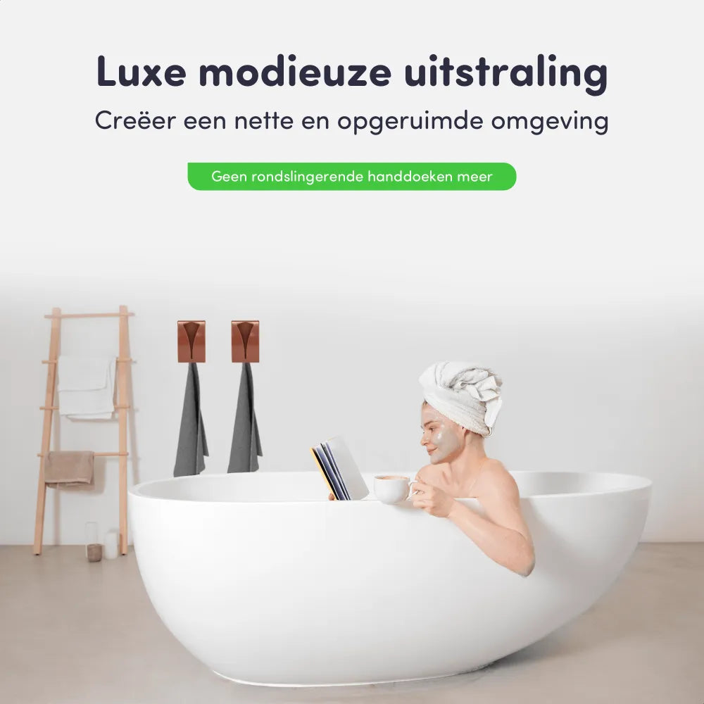 handdoekhaakje zonder boren