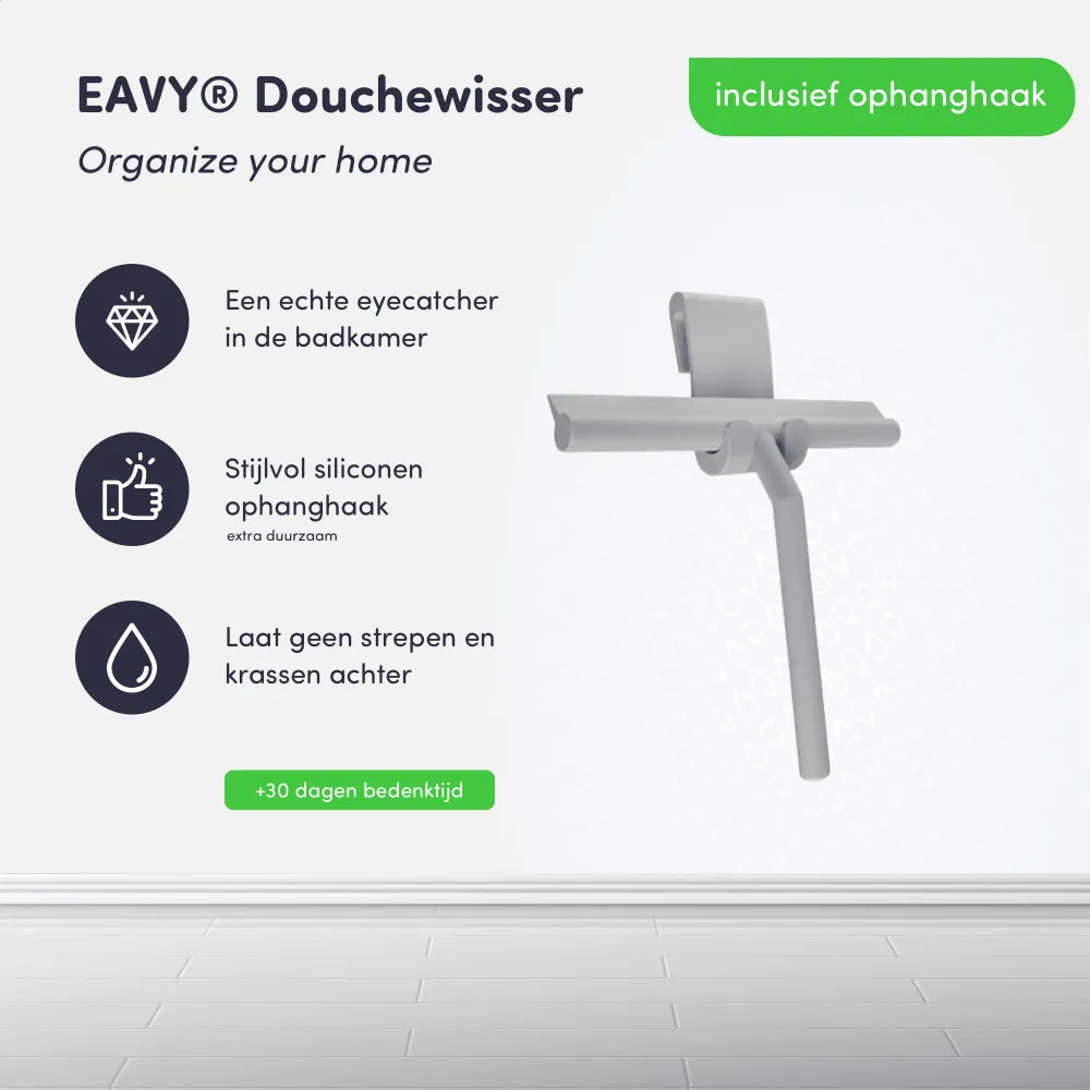 Voordelen douchewisser
