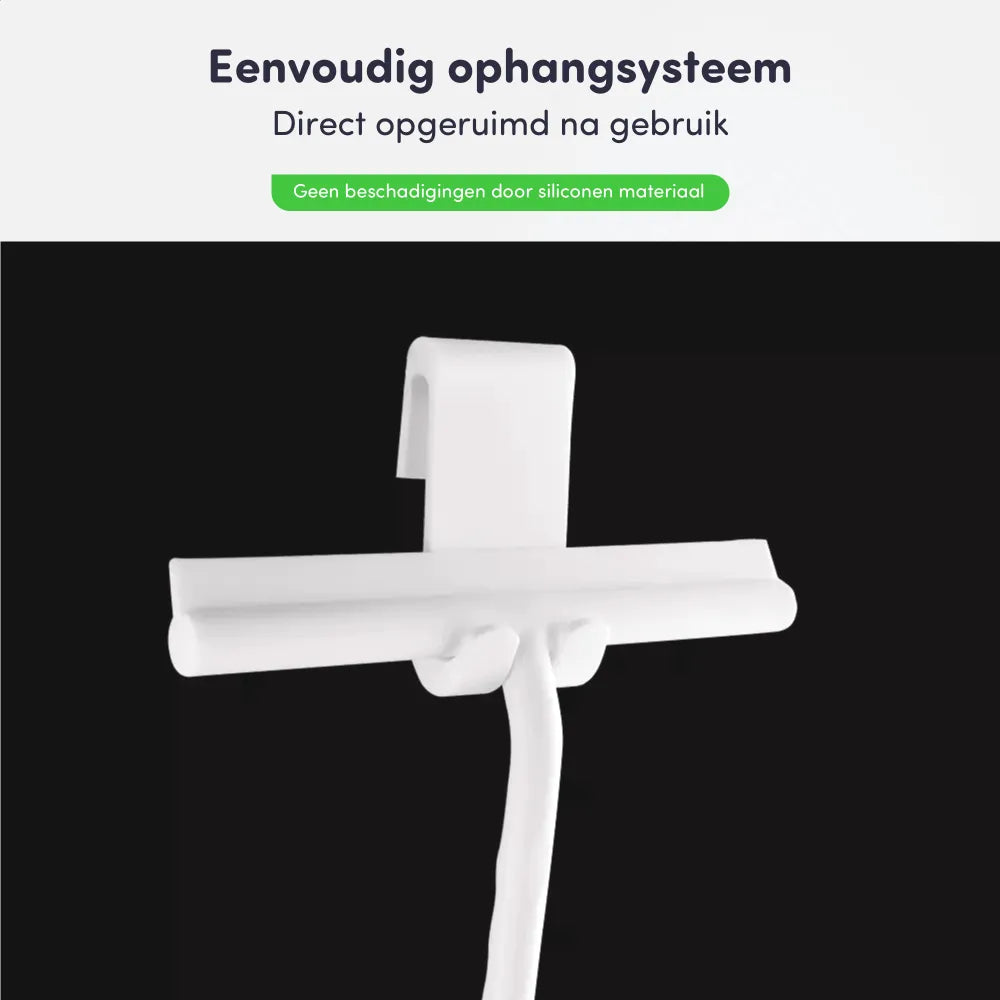 Eenvoudig ophangen douchewisser