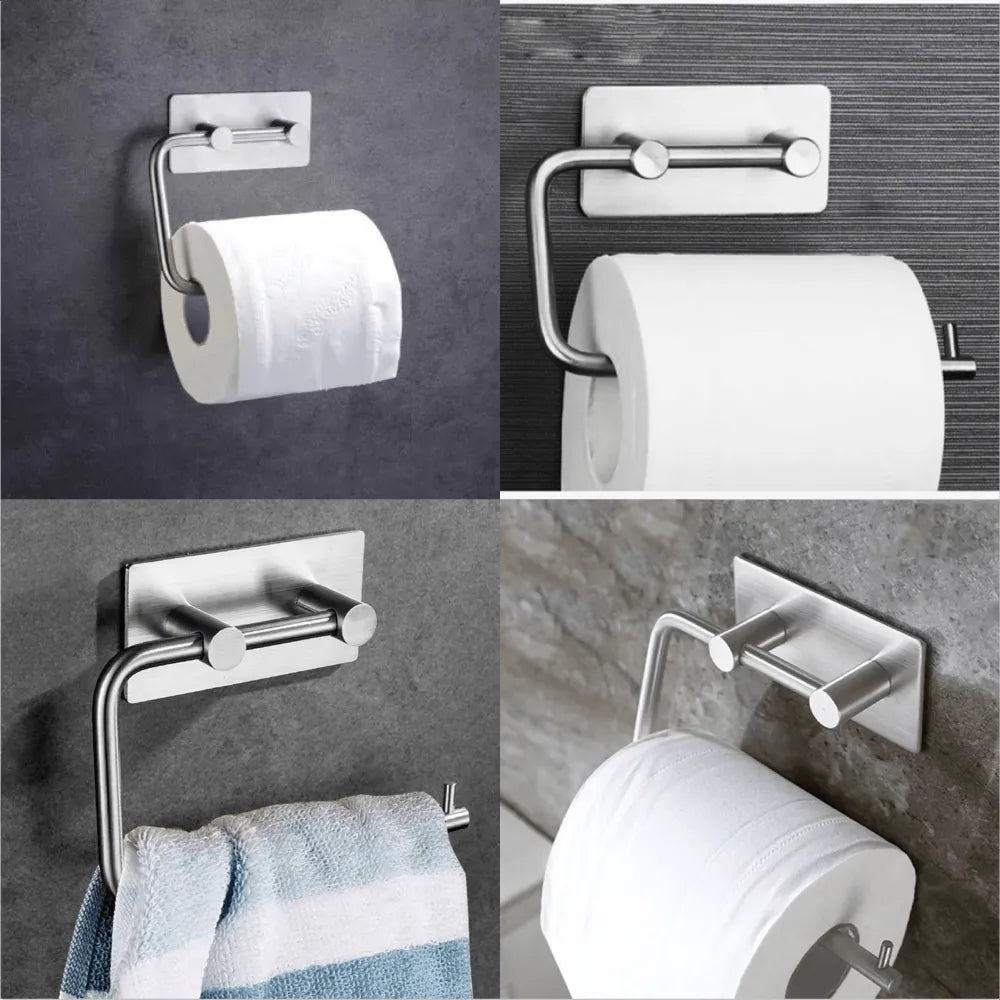 wc rol houder rvs