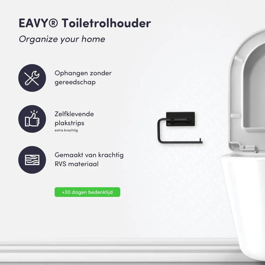 Voordelen toiletrolhouder zwart wc rol houder