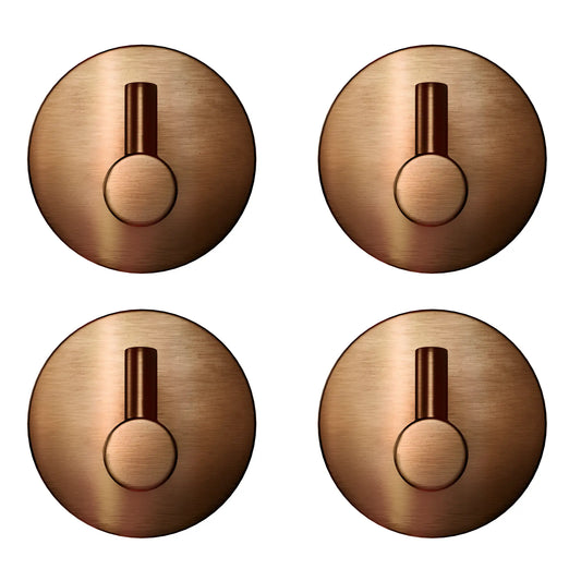 Badkamer accessoires in geborsteld koper – de luxe trend voor jouw badkamer