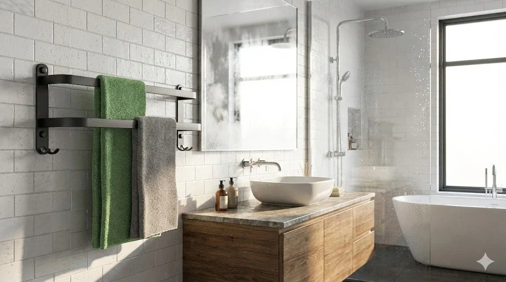 Hoe werken handdoekrekken?