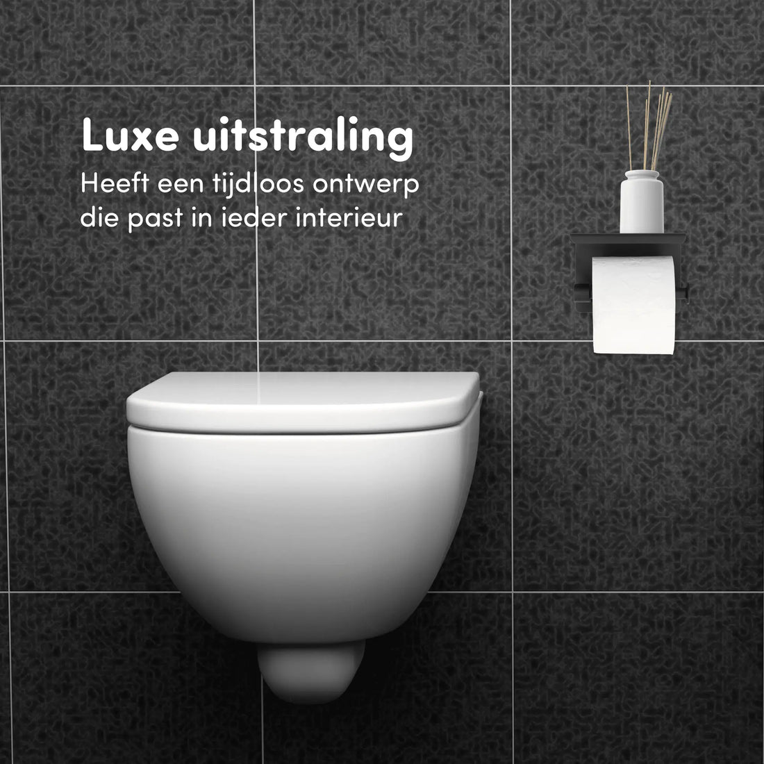 Hoe hoog moet een toiletrolhouder worden gemonteerd?
