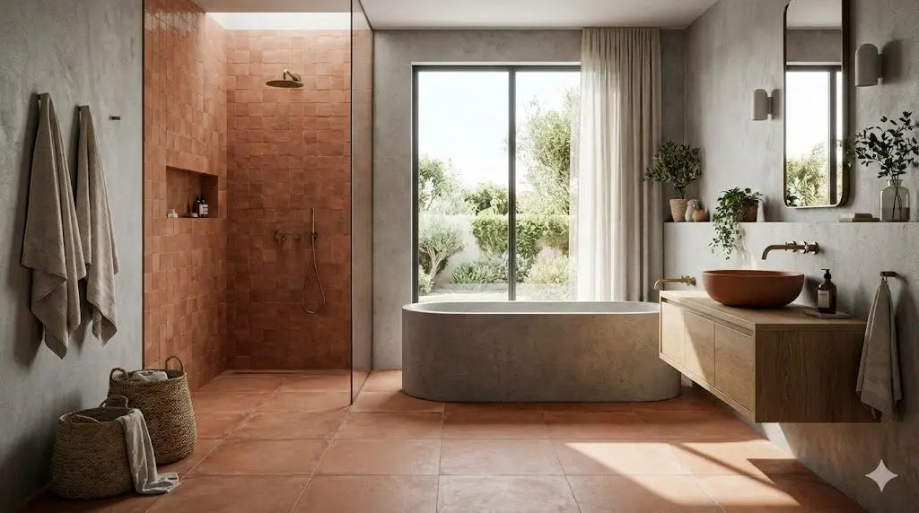 Wat zijn de kleurentrends voor badkamers in 2026?