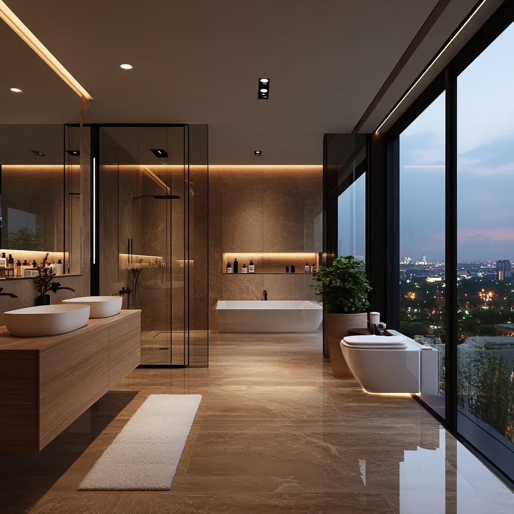 Welke spullen nodig om badkamer schoon te maken?