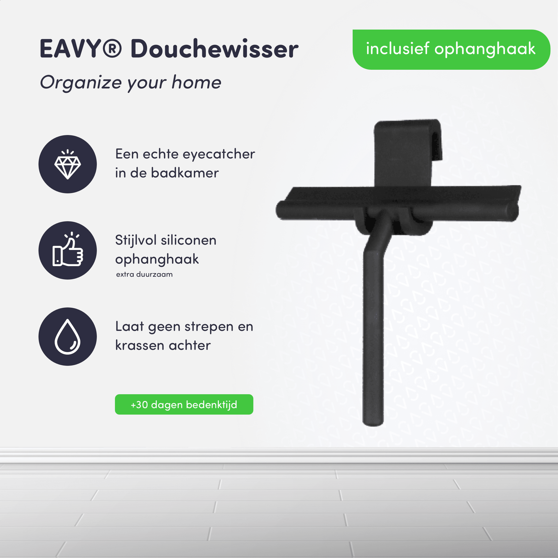 Voordelen douchewisser