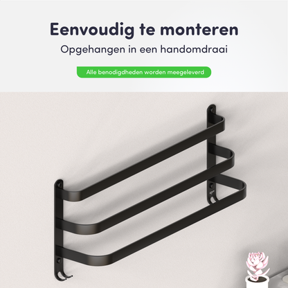 EAVY Handdoekrek Badkamer - Handdoekrekken - Handdoekhouder - Handdoekstang - Eavy.nl