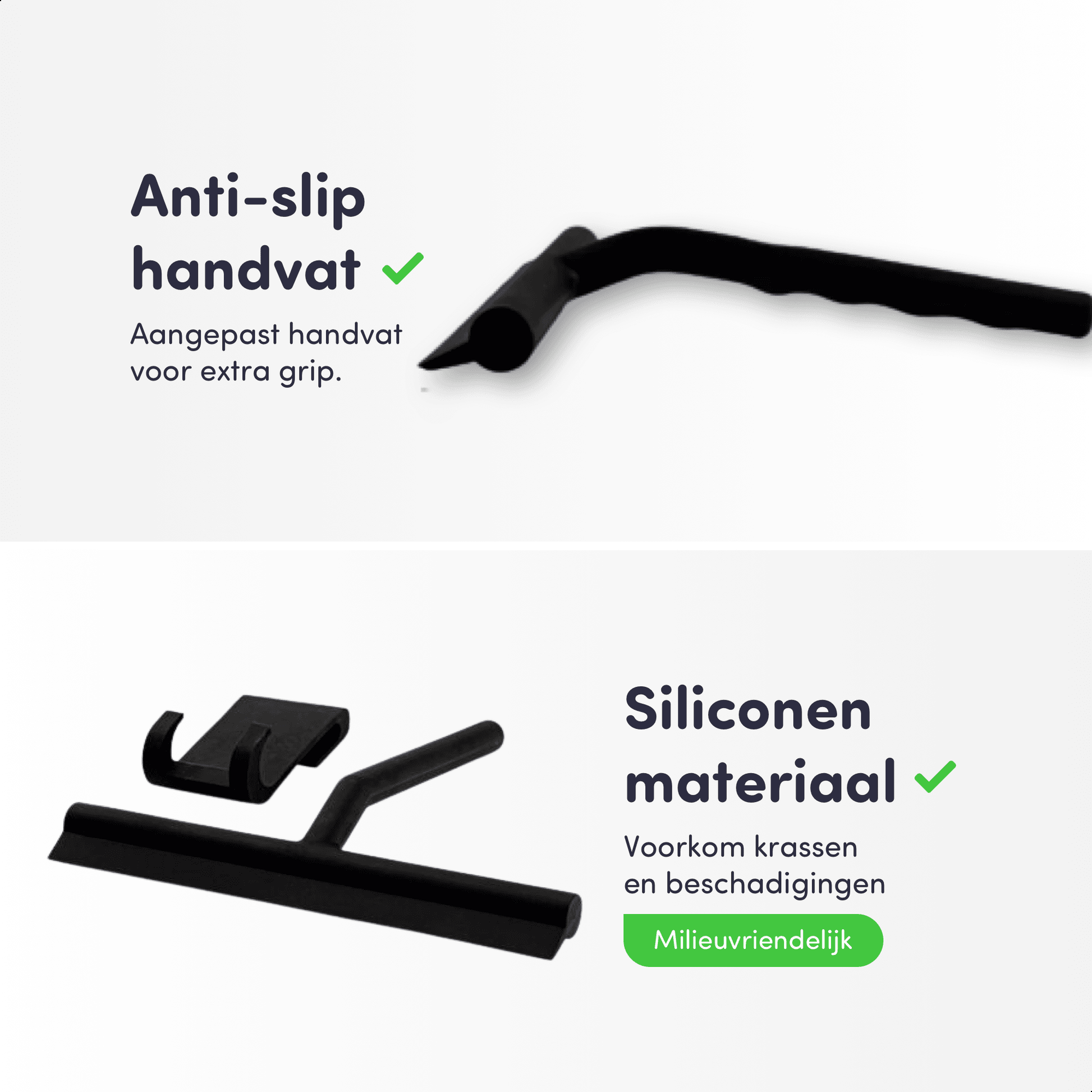 Antislip douchewisser siliconen