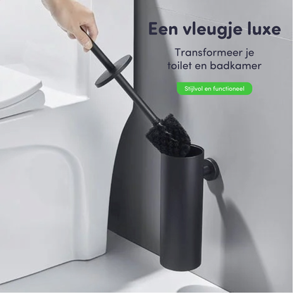 luxe borstel wc toilet badkamer