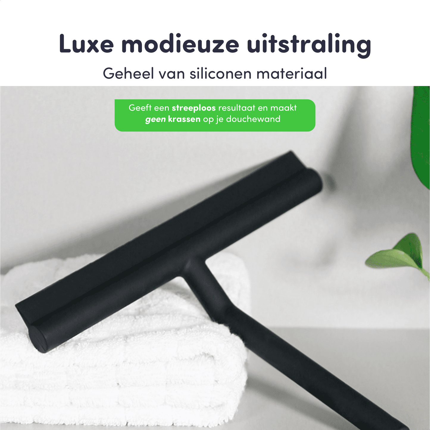 Luxe douchewisser raamwisser