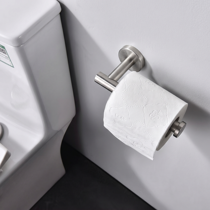 EAVY - Toiletrolhouder Zilver / RVS - Boren - Schroef