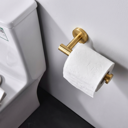 EAVY - Toiletrolhouder Goud - Boren - Schroef