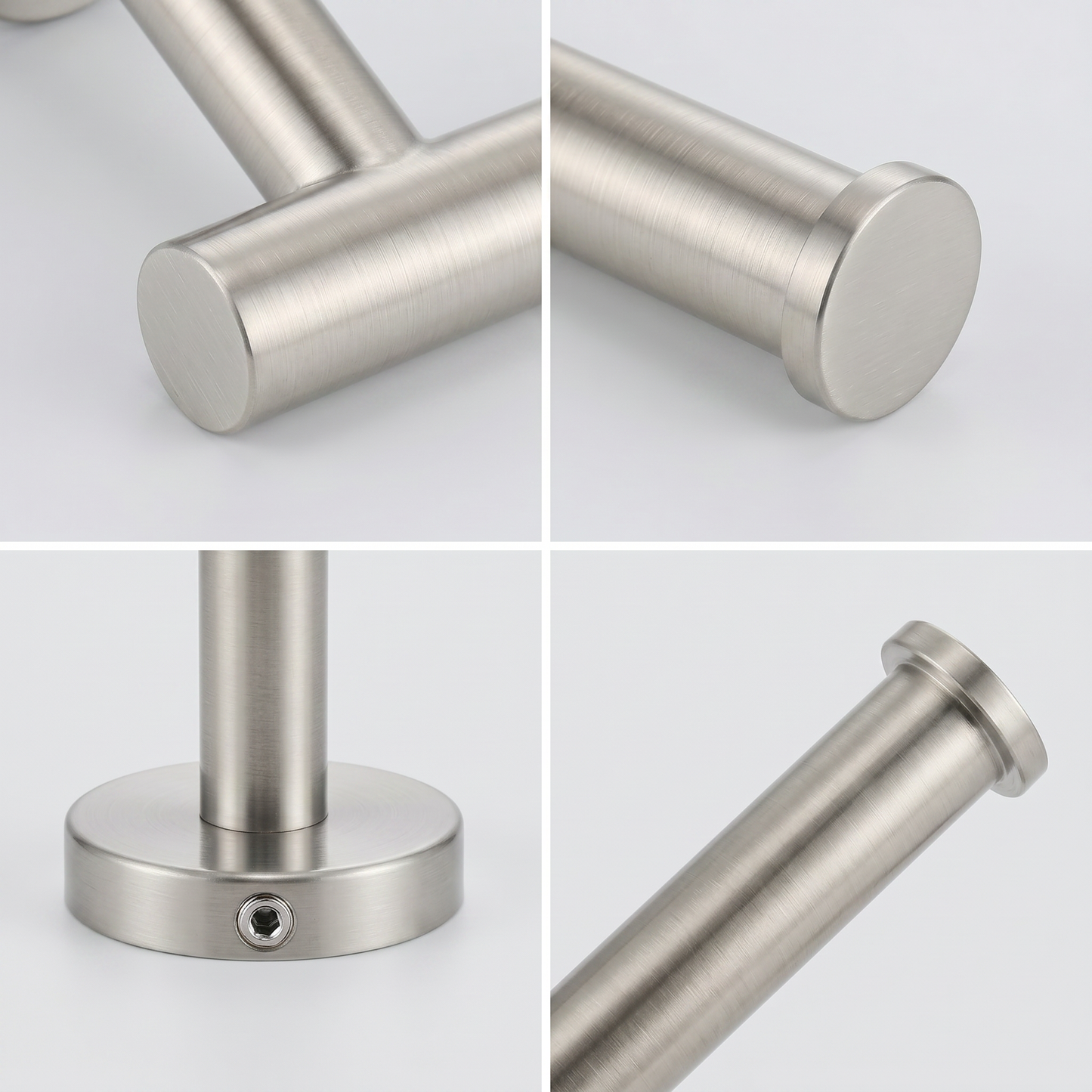 EAVY - Toiletrolhouder Zilver / RVS - Boren - Schroef