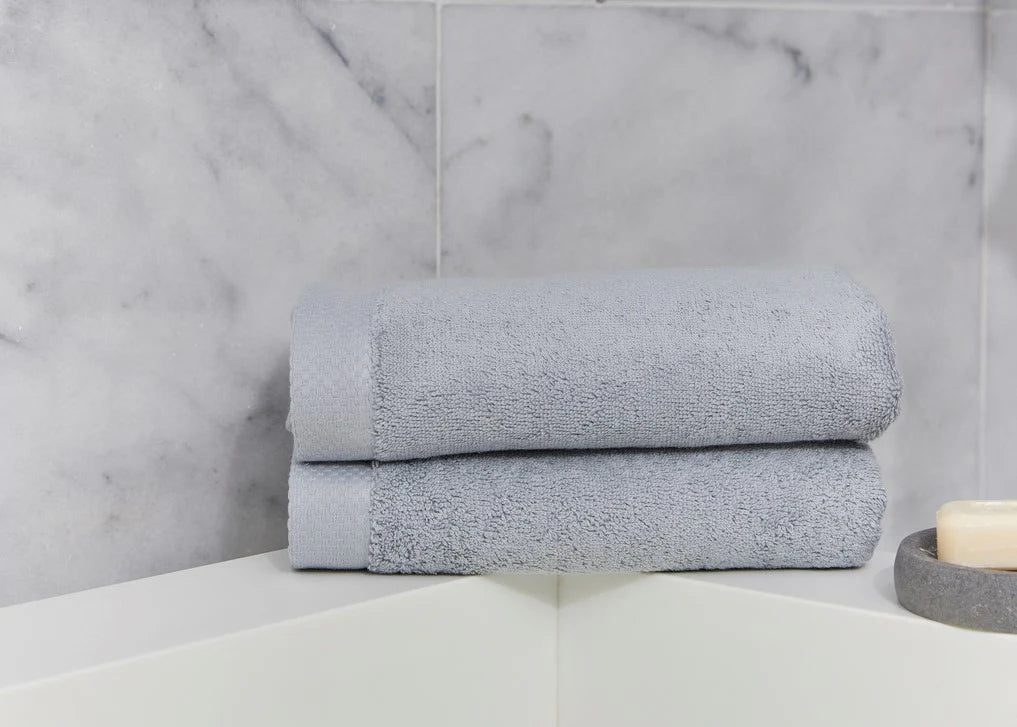 Badhanddoek 50x100 cm (8 stuks) - Luxe hotel kwaliteit - Silver Grey