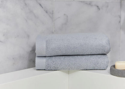 Badhanddoek 50x100 cm (8 stuks) - Luxe hotel kwaliteit - Silver Grey