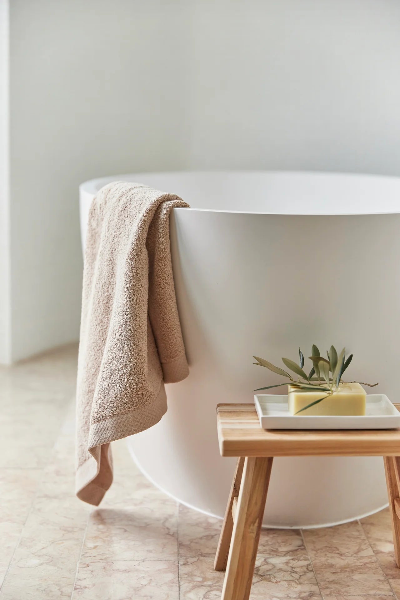 Badhanddoek 50x100 cm (8 stuks) - Luxe hotel kwaliteit - Beige