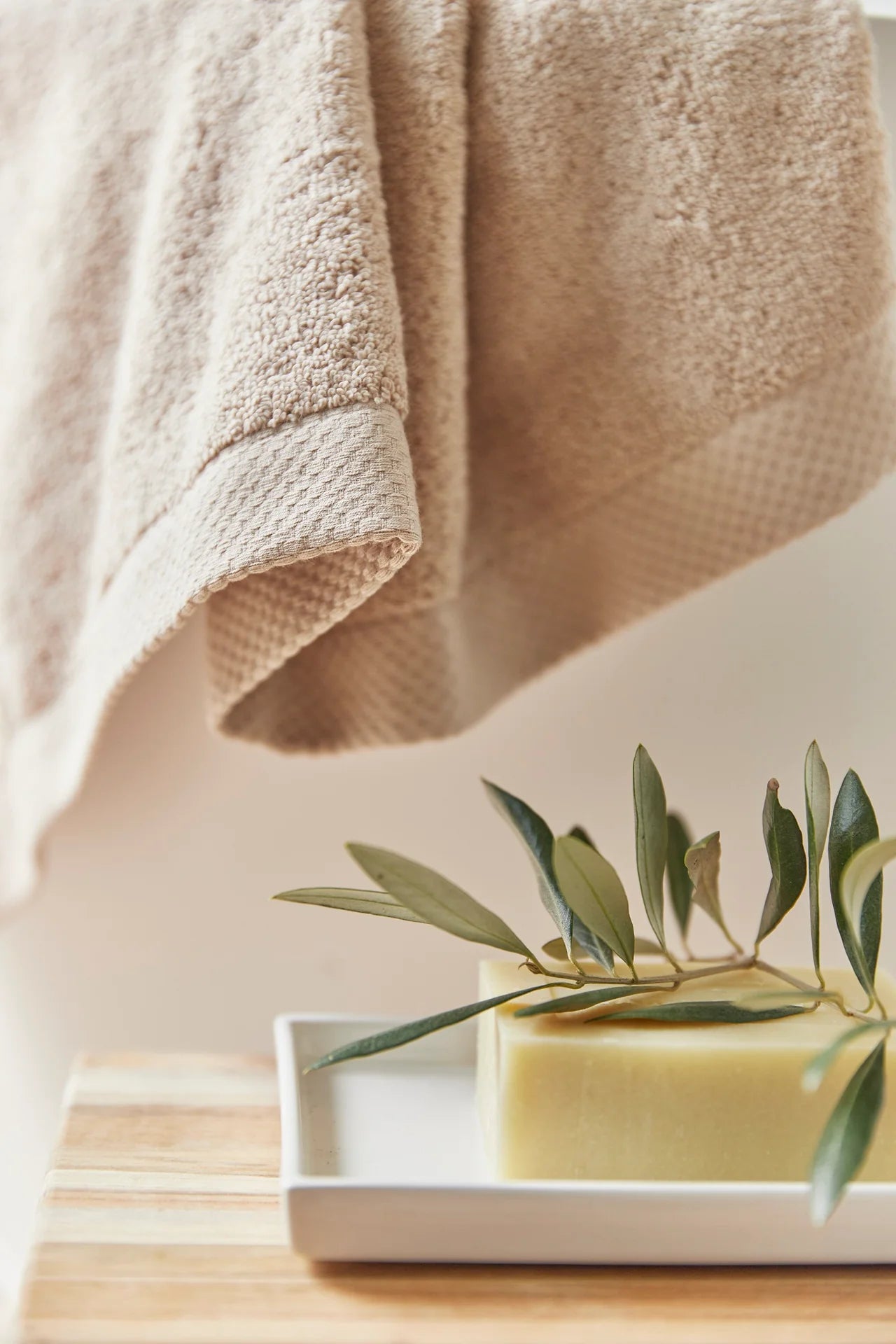 Badhanddoek 50x100 cm (8 stuks) - Luxe hotel kwaliteit - Beige