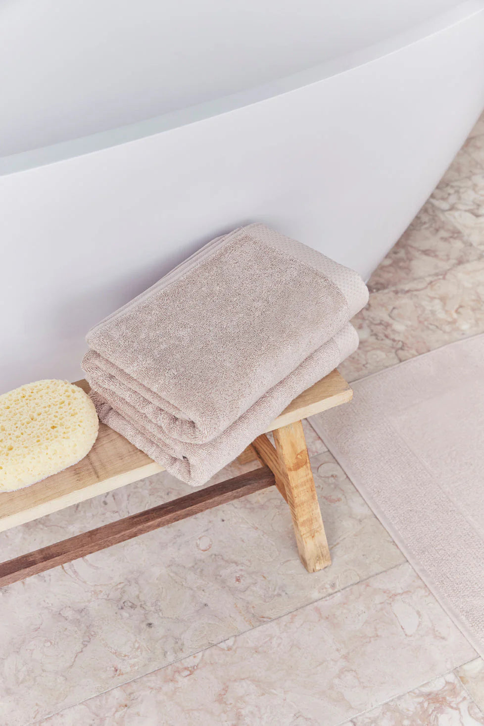 Badhanddoek 50x100 cm (8 stuks) - Luxe hotel kwaliteit - Beige