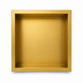 Inbouwnis Badkamer Goud | 30×30×10 cm | RVS