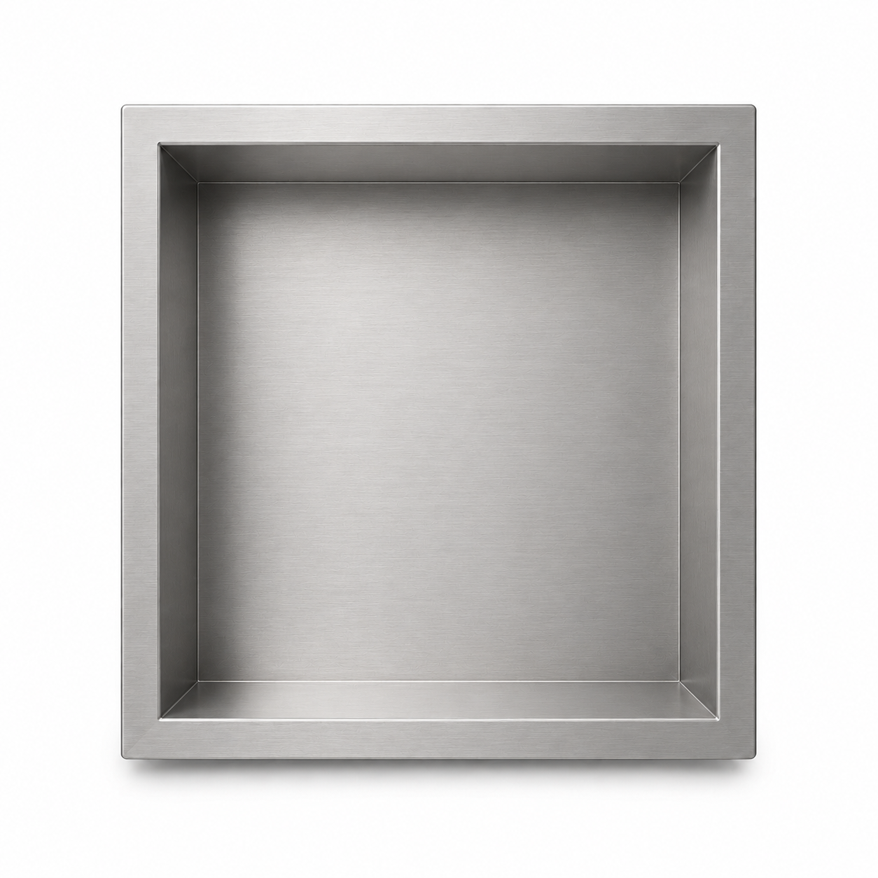 Inbouwnis Badkamer | 30×30×10 cm | RVS