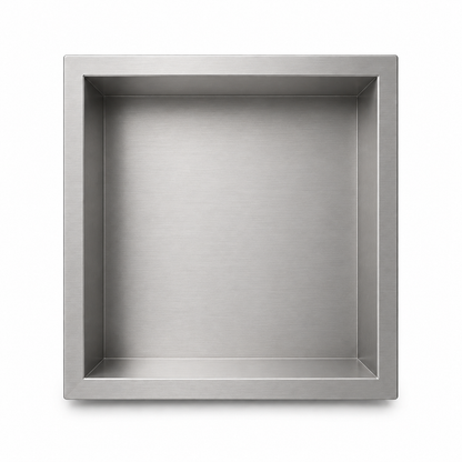 Inbouwnis Badkamer | 30×30×10 cm | RVS