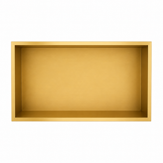 Inbouwnis Badkamer Goud | 60×30×10 cm | RVS