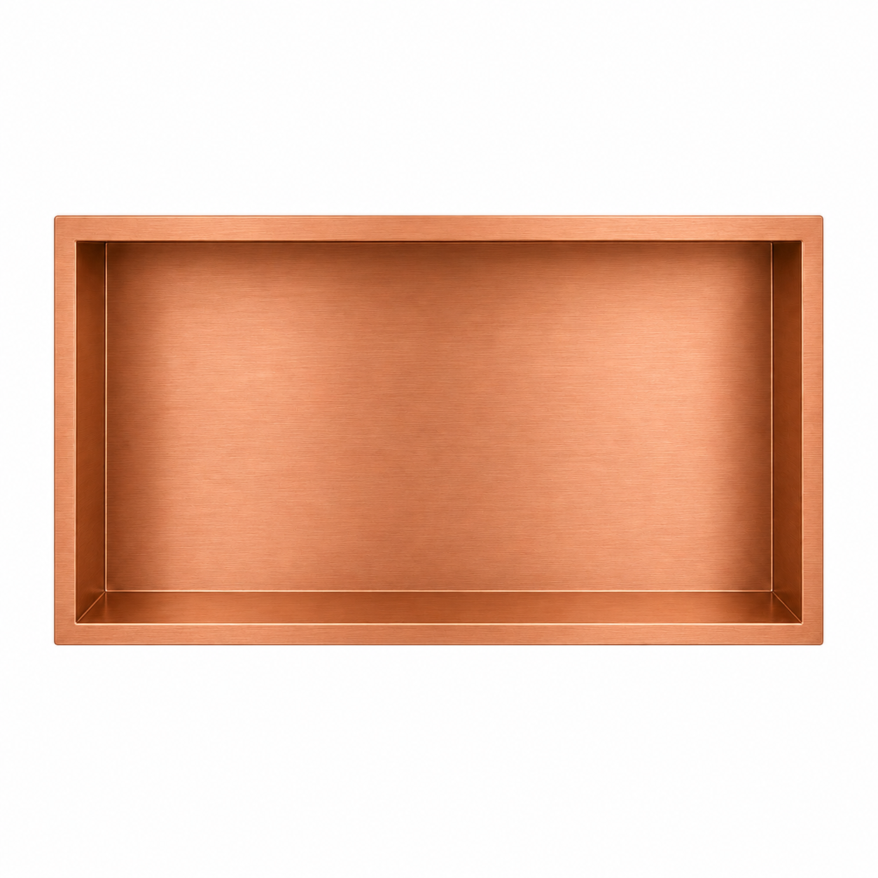 Inbouwnis Badkamer Koper | 60×30×10 cm | RVS
