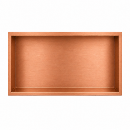 Inbouwnis Badkamer Koper | 60×30×10 cm | RVS