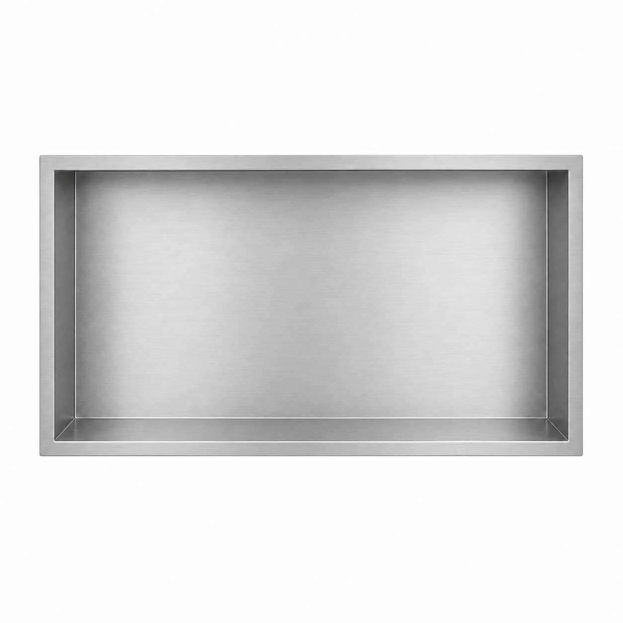Inbouwnis Badkamer | 60×30×10 cm | RVS