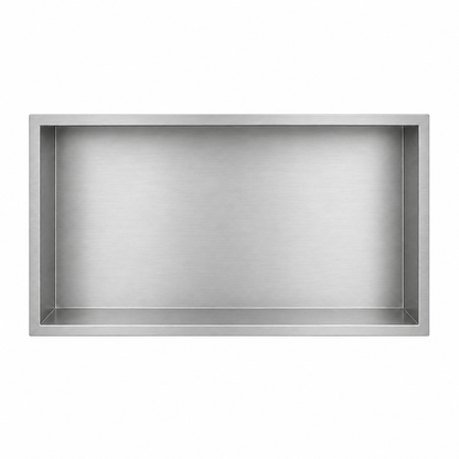 Inbouwnis Badkamer | 60×30×10 cm | RVS