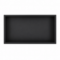 Inbouwnis Badkamer Zwart | 60×30×10 cm | RVS