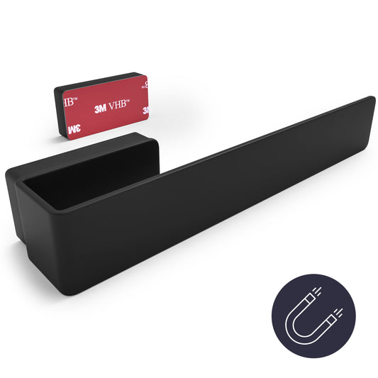 EAVY - Vaatdoekhouder Magnetisch - RVS - Zwart