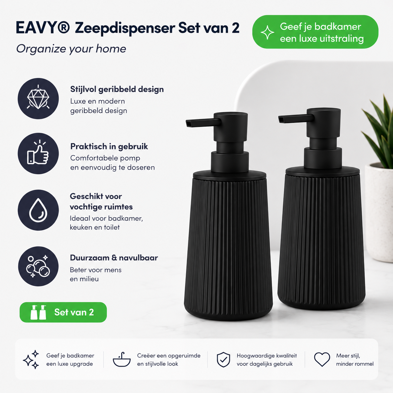 Zeepdispenser zeeppompje zeeppomp