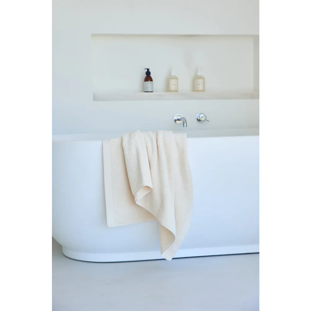 Badhanddoek 50x100 cm (8 stuks) - Luxe hotel kwaliteit - Naturel