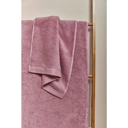 Badhanddoek 50x100 cm (8 stuks) - Luxe hotel kwaliteit - Oud Roze