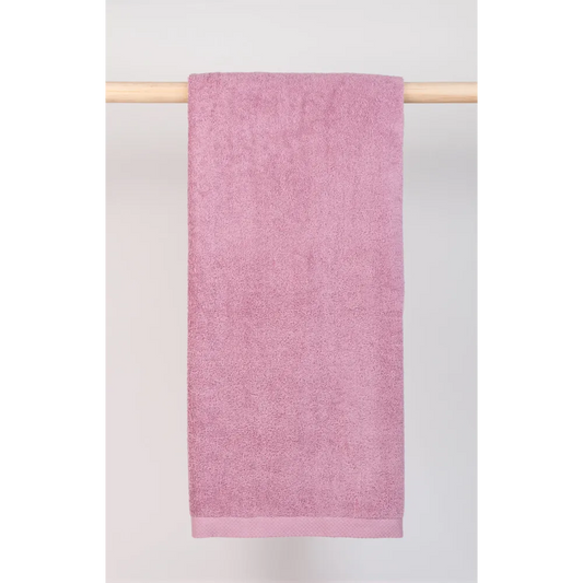 Badhanddoek 50x100 cm (8 stuks) - Luxe hotel kwaliteit - Oud Roze