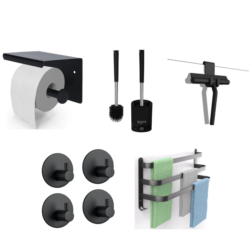 Badkamer Premium Set 5-delig