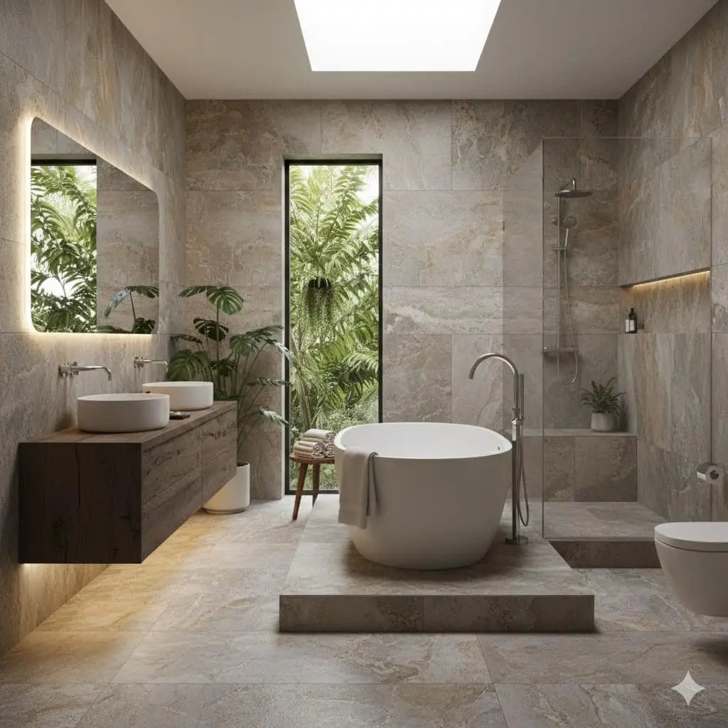 Ontdek de Badkamertegel Trends van 2026