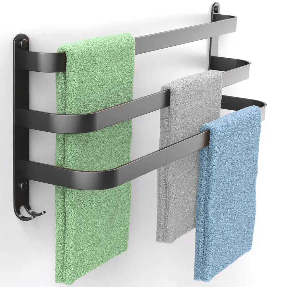 Waar moet je handdoekhaakjes ophangen?