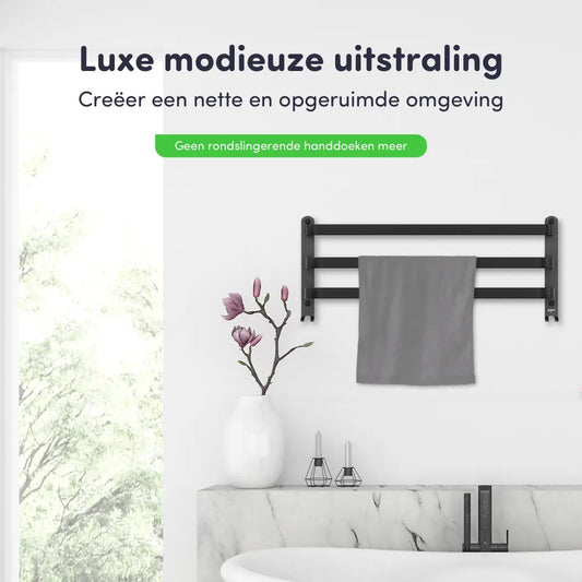 EAVY Handdoekrek Badkamer - Handdoekrekken - Handdoekhouder - Handdoekstang - Eavy.nl
