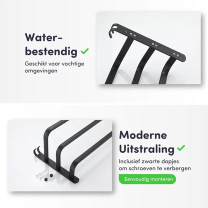 EAVY Handdoekrek Badkamer - Handdoekrekken - Handdoekhouder - Handdoekstang - Eavy.nl