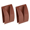 EAVY Handdoekhouders 2 stuks - Zelfklevend - Rose - RVS - Handdoek Klem - Handdoek Haak