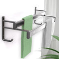 EAVY Handdoekrek Zwart 60 cm breed