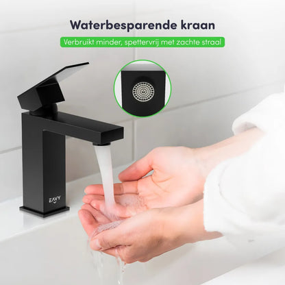 EAVY waterbesparende kraan - wastafelkraan - badkamer kraan